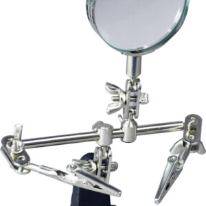 Helping Hands with 60 mm Magnifier Lens and 2 Articulated Arms