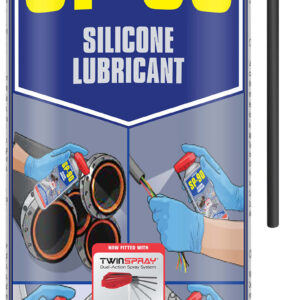 SP-90 TwinSpray Silicone Lubricant Spray 500ML